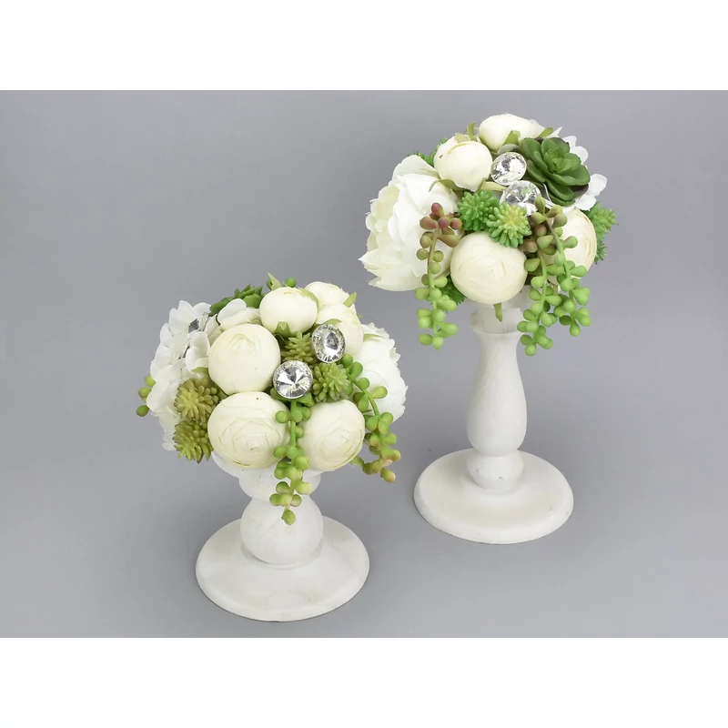 Kristály strassz rózsaszín 18mm 12db/csomag