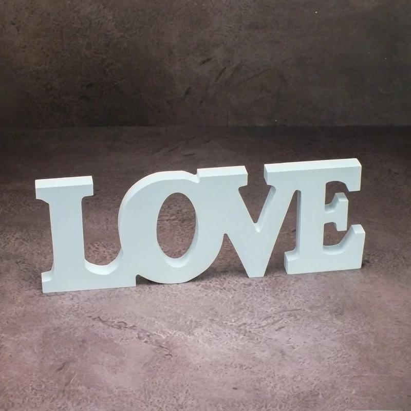 Love felirat fotózásokhoz FEHÉR 32x11,5cm