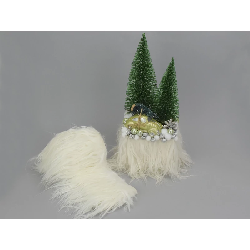 Kócos műszőrme fehér 10cm x 1,8méter