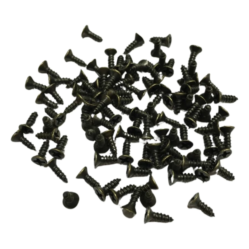 Csavar 2*6mm antikbronz 100db/csomag