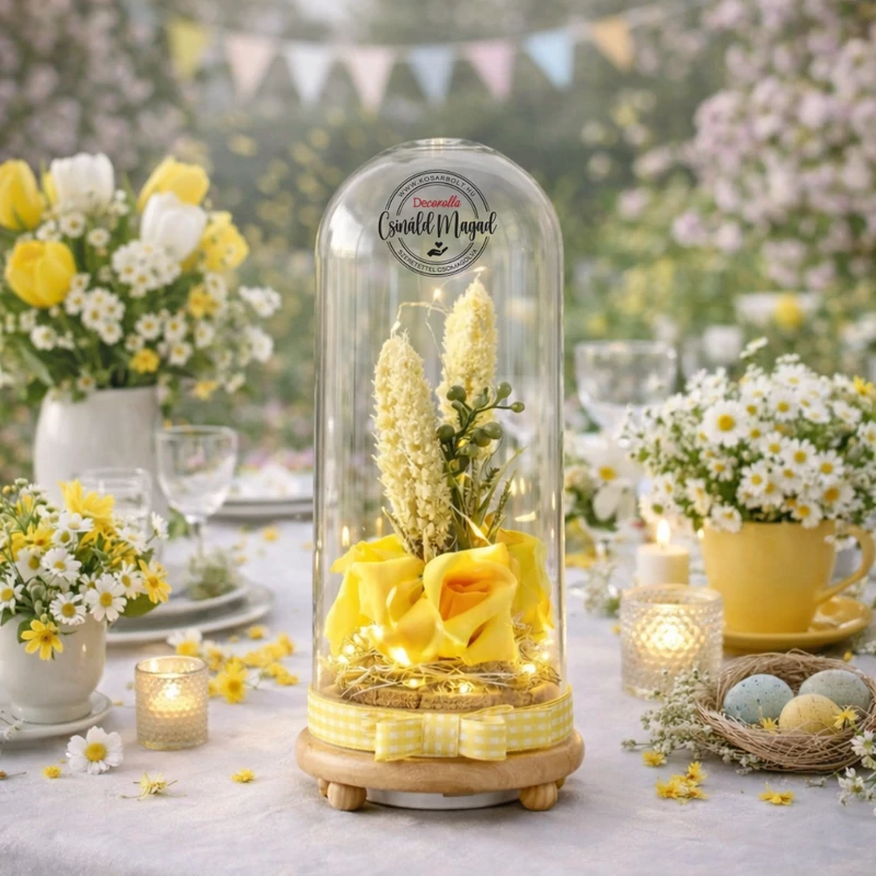 Csináld magad -  Üvegbe zárt tavaszi pillanat