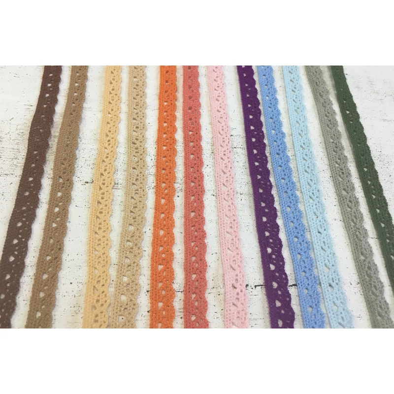 Kavics pamut csipke 1cm*2méter