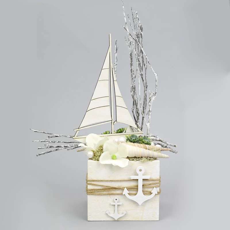 Balatoni vitorlás színes 24,5cm