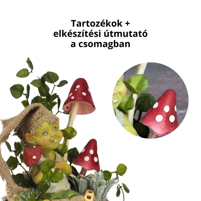 Csináld magad! - Kobold gombák között 25cm
