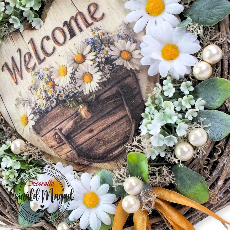 Csináld magad - Welcome táblás kopogtató