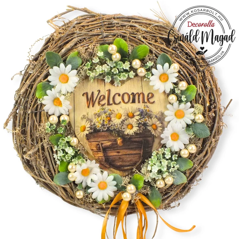 Csináld magad - Welcome táblás kopogtató