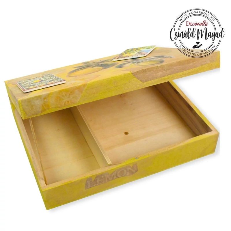 Csináld magad - Citromliget kincsesdoboz 20x25cm