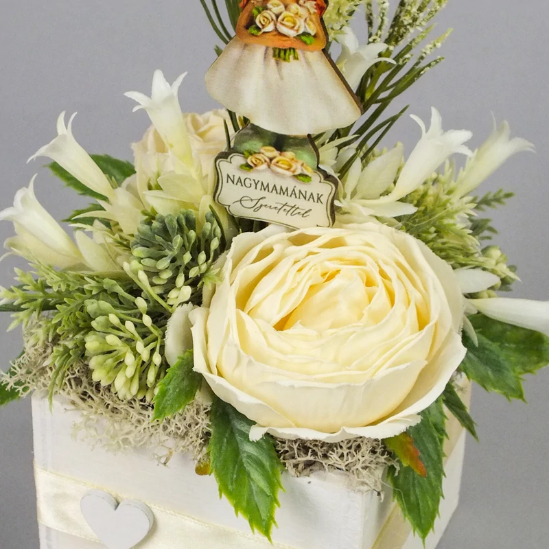 Csináld magad - Nagymamának szeretettel virágbox