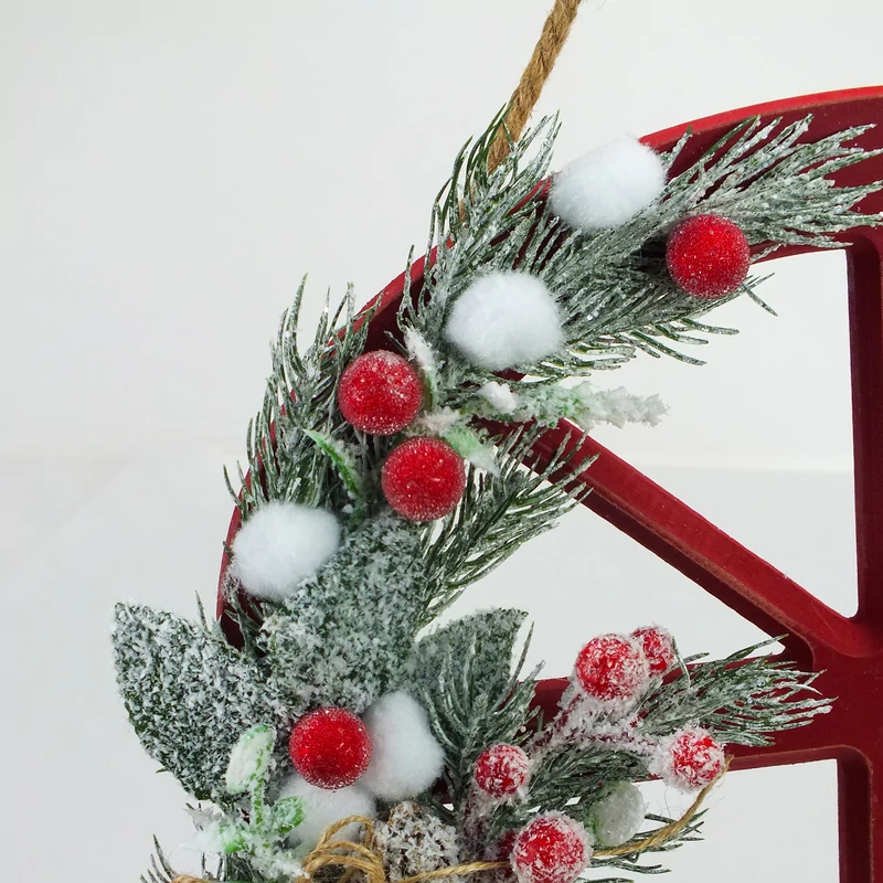 Csináld magad - Díszített téli ablak 'boldog karácsonyt' felirattal