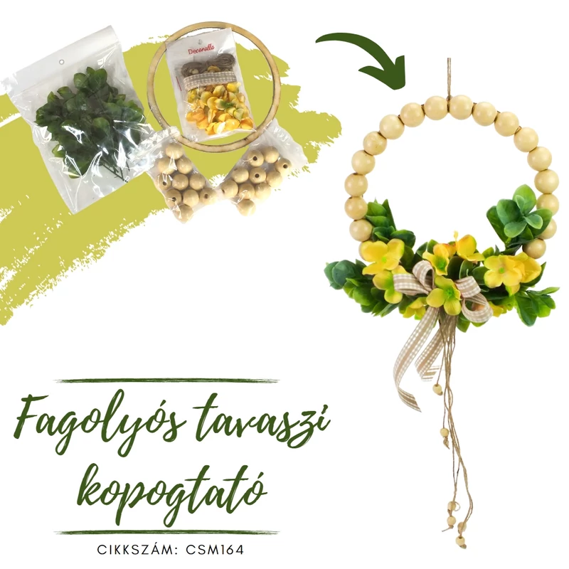Csináld magad - Fagolyós tavaszi ajtókopogtató