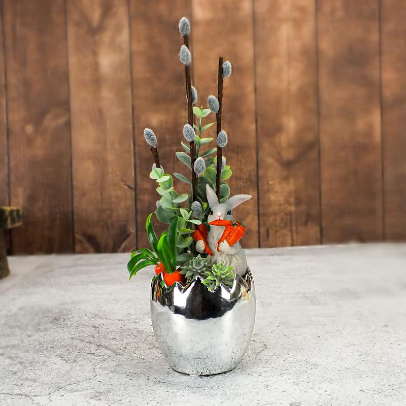 Csináld magad - Húsvéti tojás asztaldísz 30cm DIY