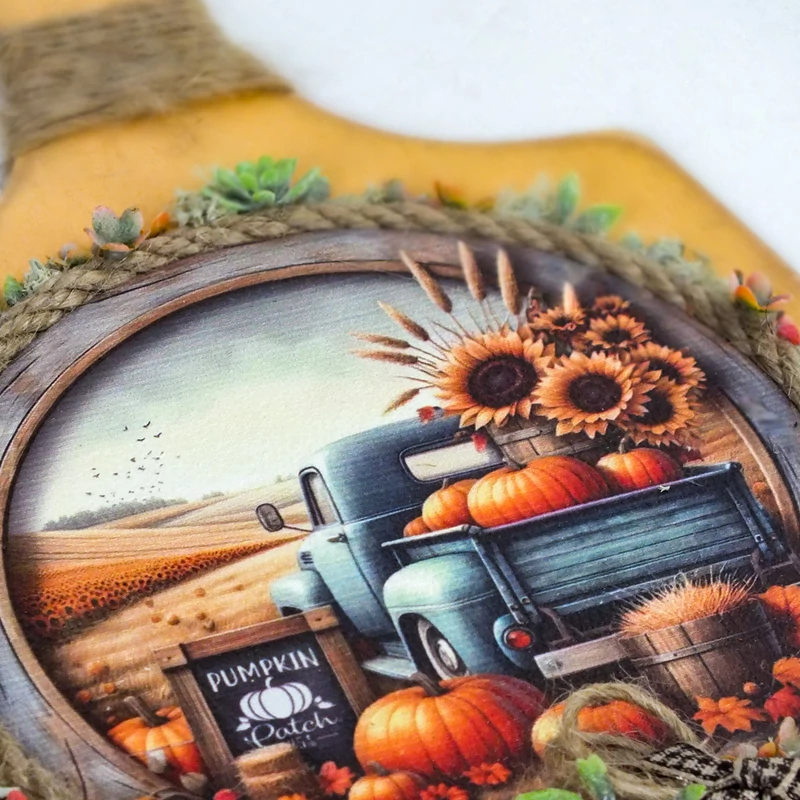 Csináld magad - Őszi DIY vágódeszka