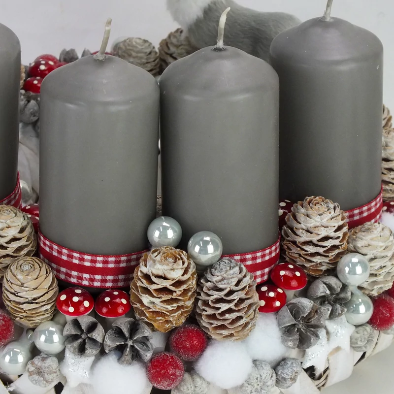 Csináld magad - Nordic téli szarvas karácsony - Adventi koszorú