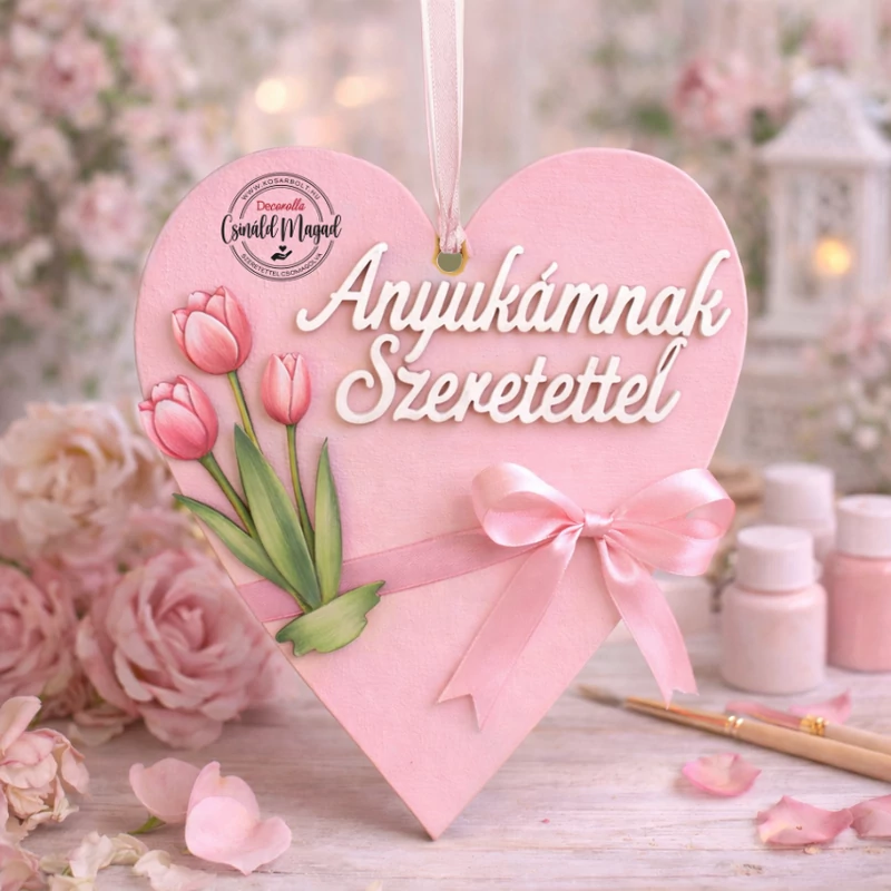 Csináld magad - Anyák napi szív 