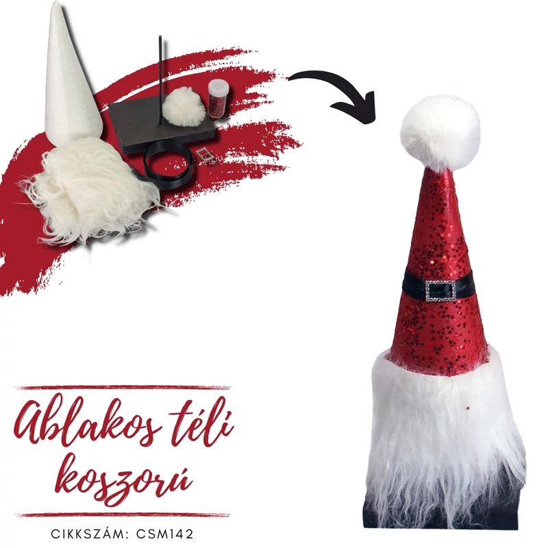 Csináld magad - Mikulás sapka