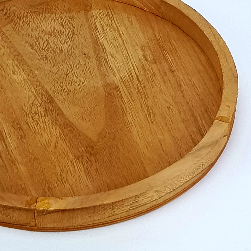 Fa tálca 30cm barna