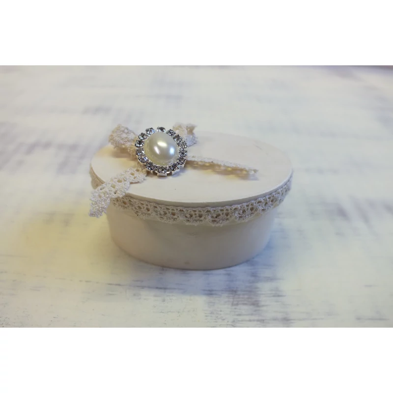 Strasszos gomb 5db/csomag