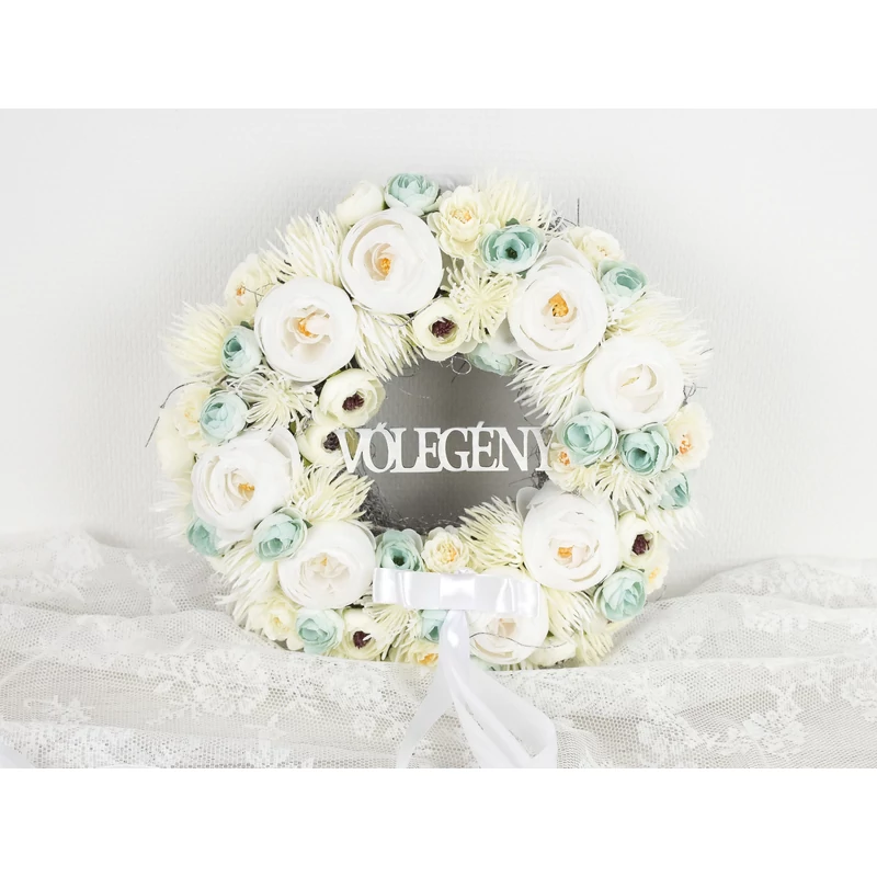 Natúr fa - "Menyasszony Vőlegény" felirat szett