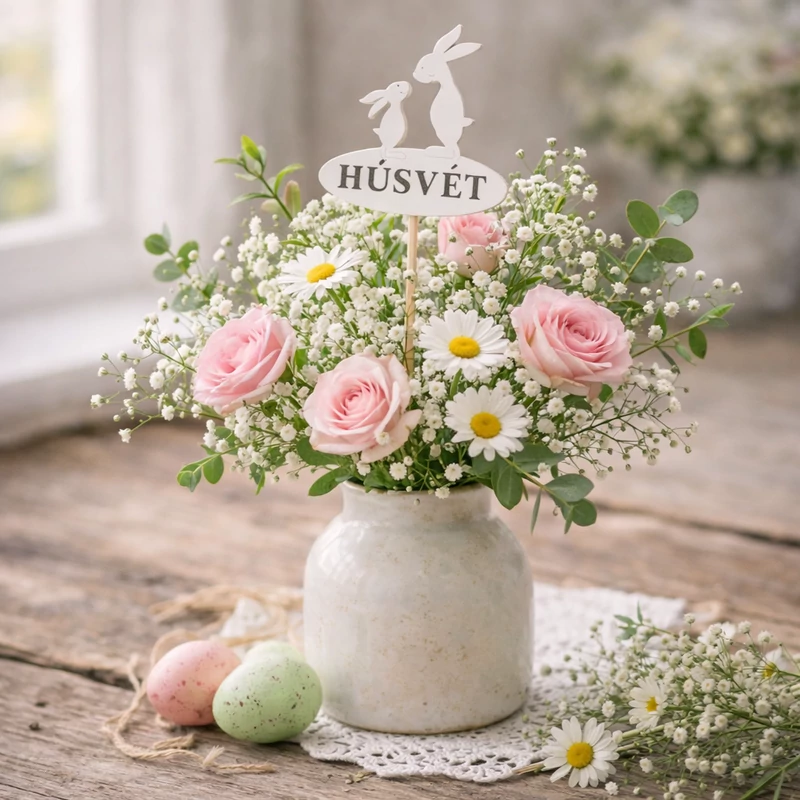 Fa Nyusziapa színes beszúrható 8x28cm 6db/csomag