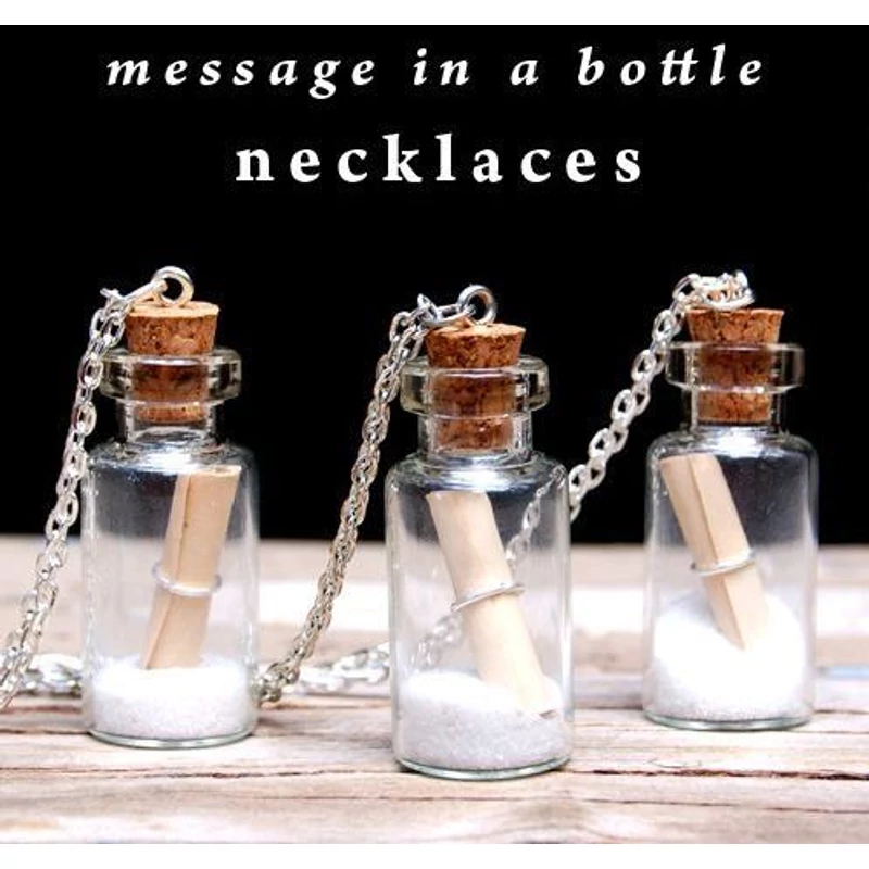 Üvegcse parafadugóval 3,2x1,3cm 20db/csomag