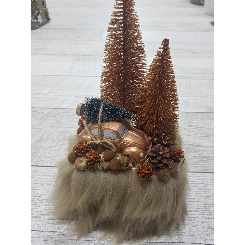 Narancs zsenília pompon 1,5cm 100db/cs