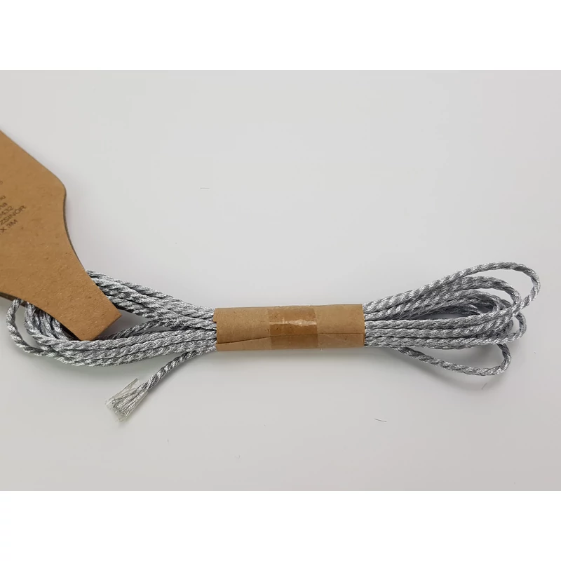 Sodrott zsinor 2mm ezüst 3m x 10db - OKOSÁR!