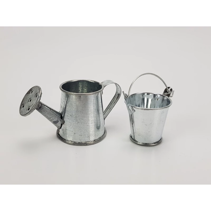 Mini fém locsolókanna 4,5cm