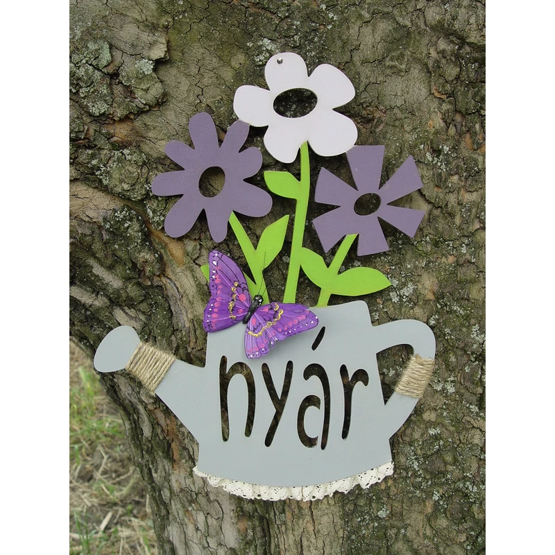 Natúr fa - "Nyár" tábla 26x33cm KIFUTÓ