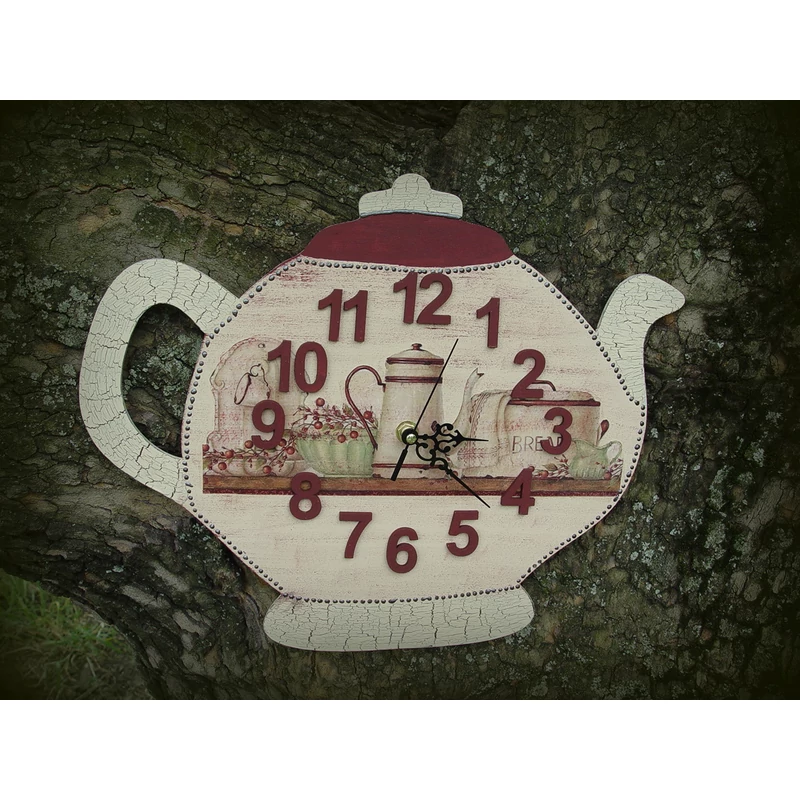 Natúr fa - Számok óralaphoz 3cm 15db/csomag