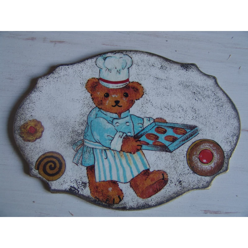 Natúr fa - Vintage tábla 14x19cm