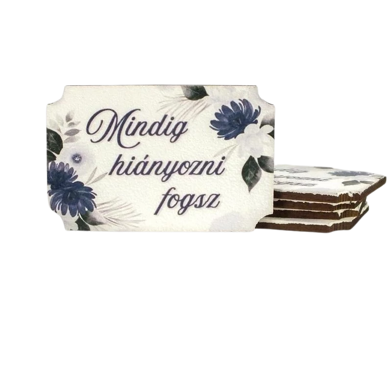 Nyomtatott dekorkarton - Mindig hiányozni fogsz 3db/cs