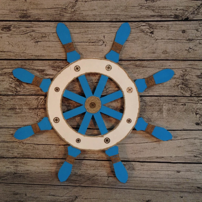 Natúr fa - Óriás hajókormány 70cm