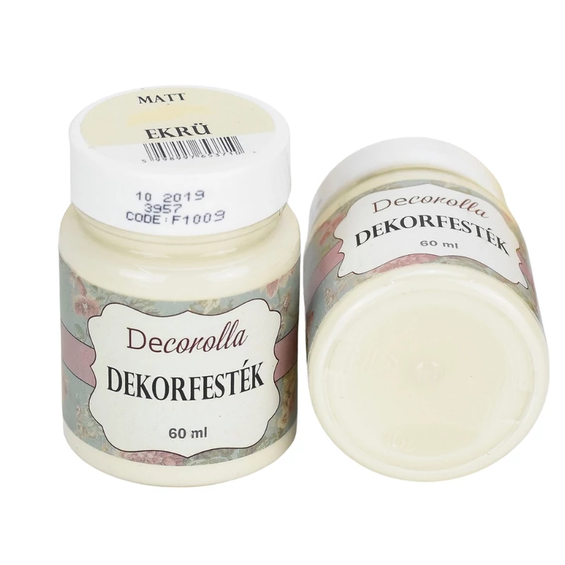Decorolla matt dekorfesték 60ml ekrü