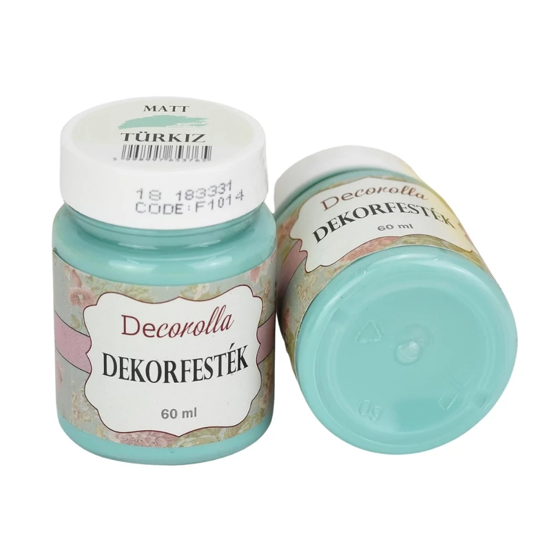 Decorolla matt dekorfesték 60ml türkiz
