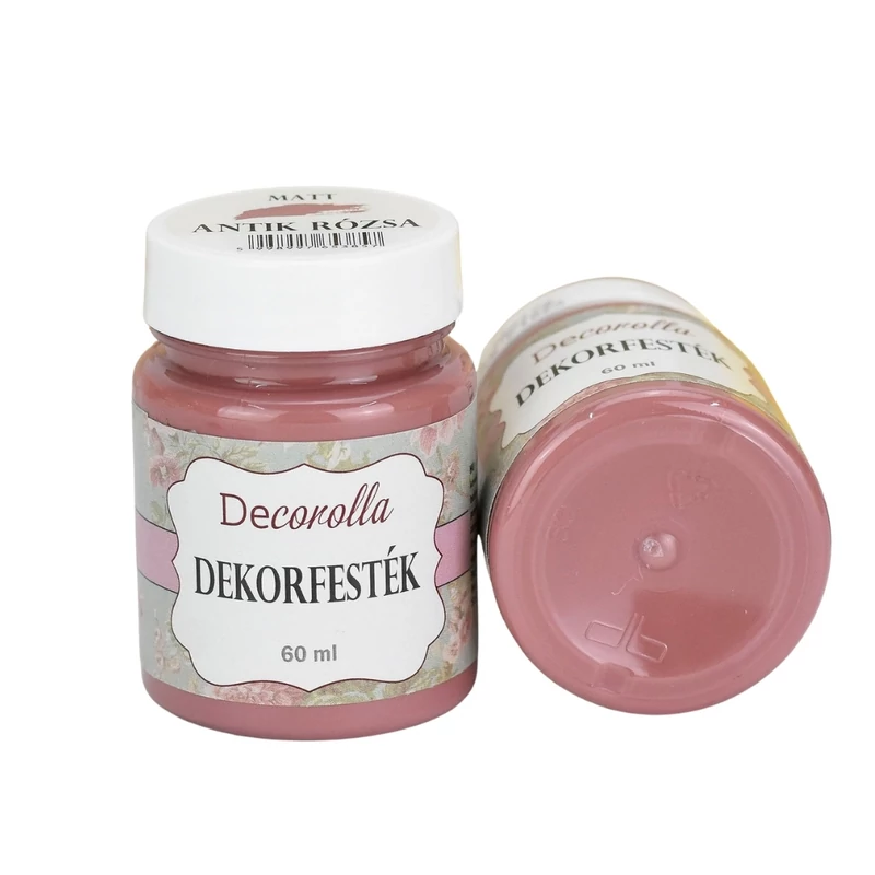 Decorolla matt dekorfesték 60ml antik rózsa