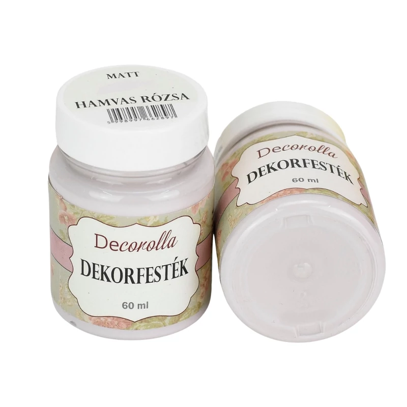 Decorolla matt dekorfesték 60ml hamvas rózsa
