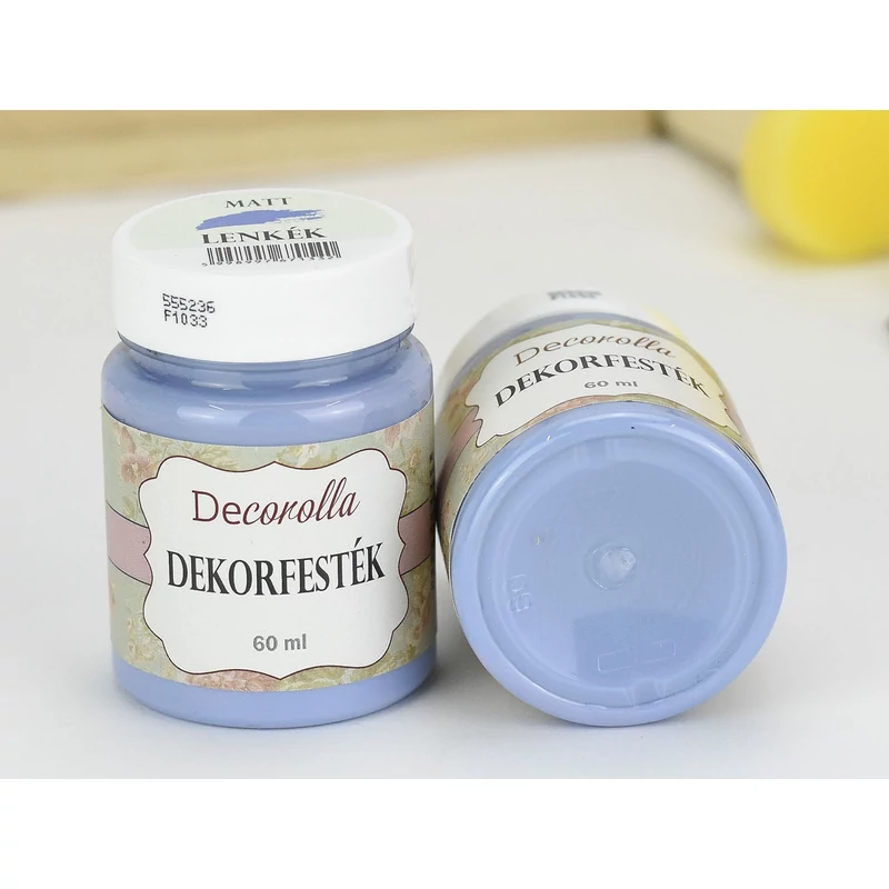 Decorolla matt dekorfesték 60ml  lenkék