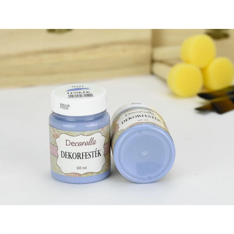 Decorolla matt dekorfesték 60ml lenkék
