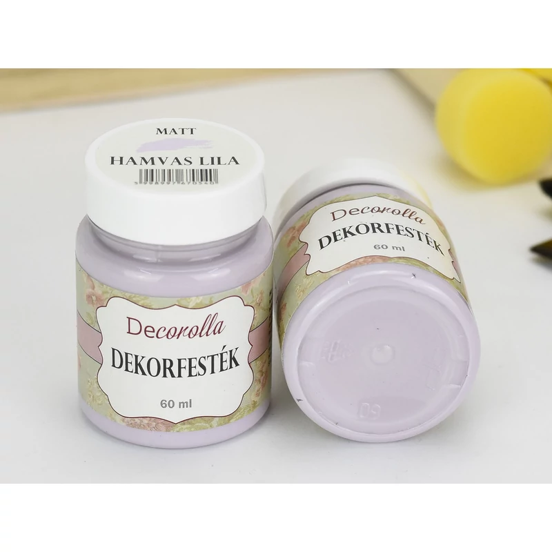 Decorolla matt dekorfesték 60ml hamvas lila