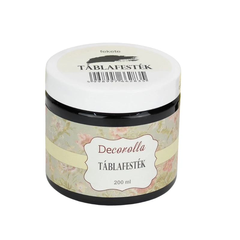 Decorolla táblafesték 200ml fekete
