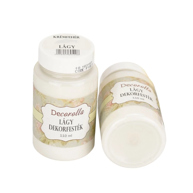 Decorolla lágy dekorfesték 110ml krémfehér