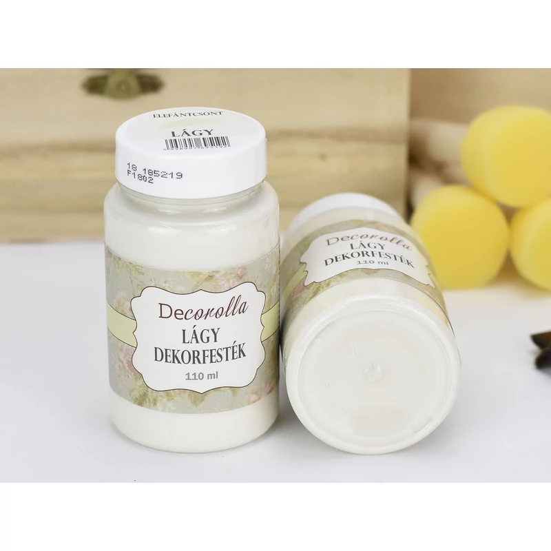 Decorolla lágy dekorfesték 110ml elefántcsont