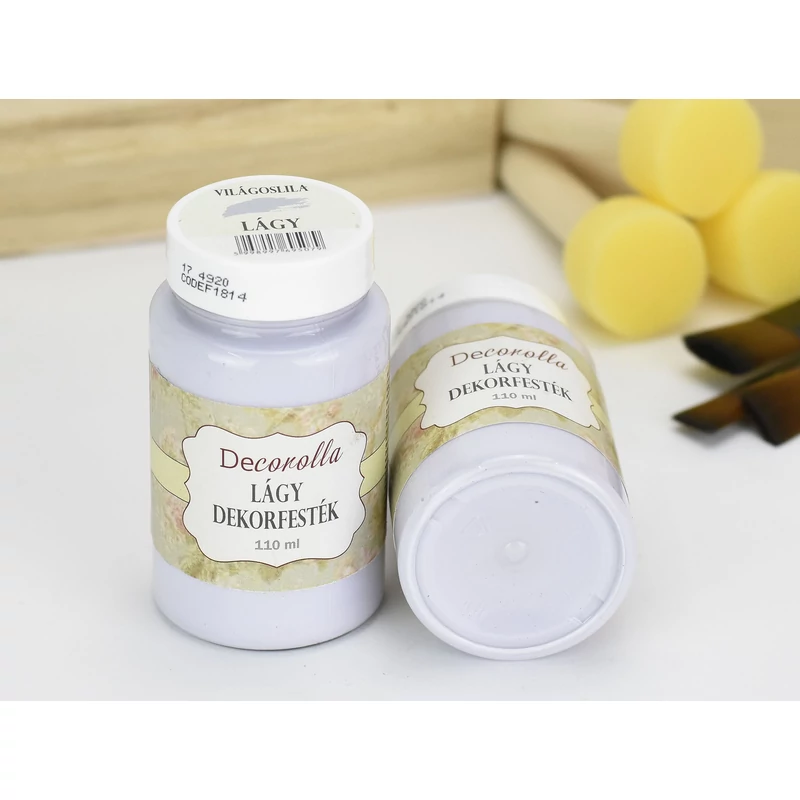Decorolla lágy dekorfesték 110ml világoslila