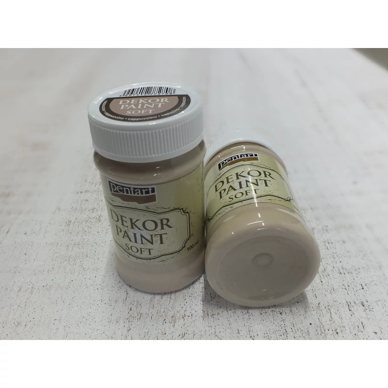Dekorfesték lágy 100ml cappuccino
