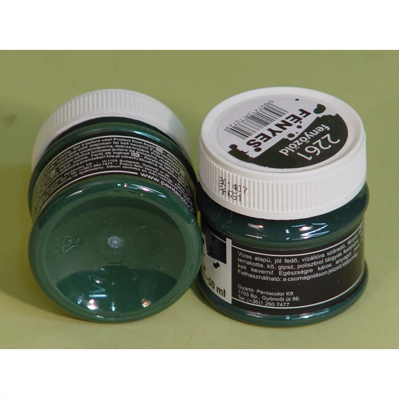 Fényes akrilfesték 50ml fenyőzöld