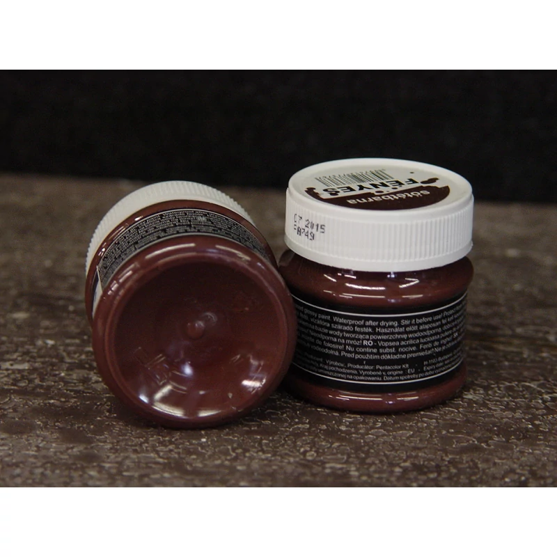 Fényes akrilfesték 50ml sötétbarna