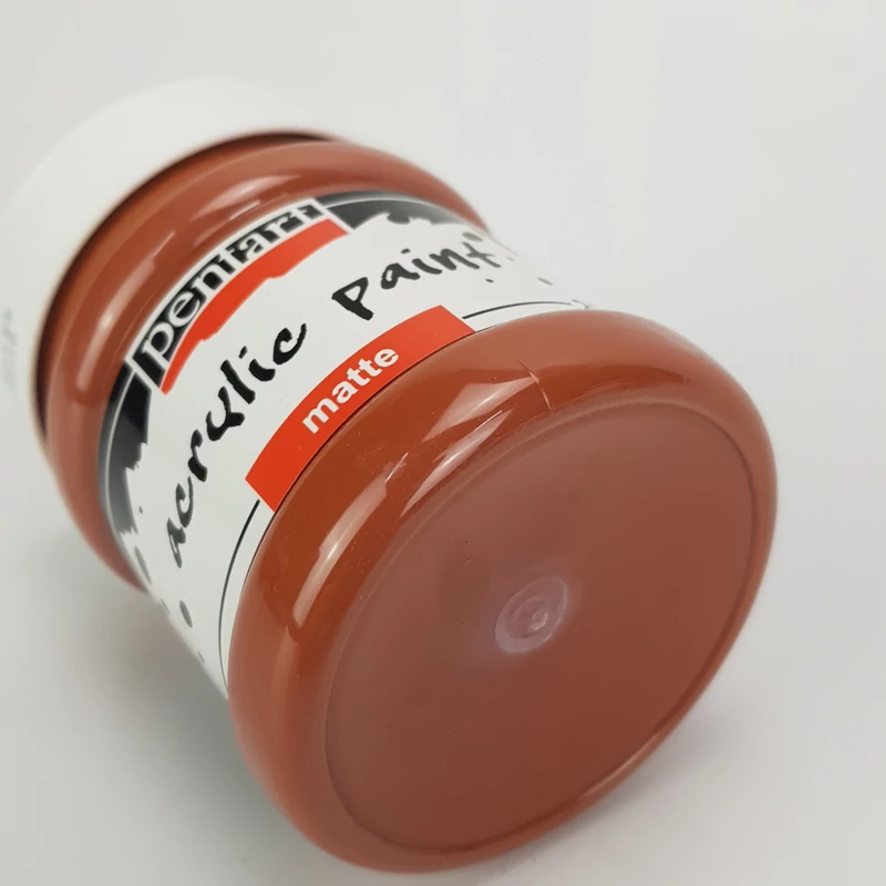 Matt akrilfesték 230ml gesztenye