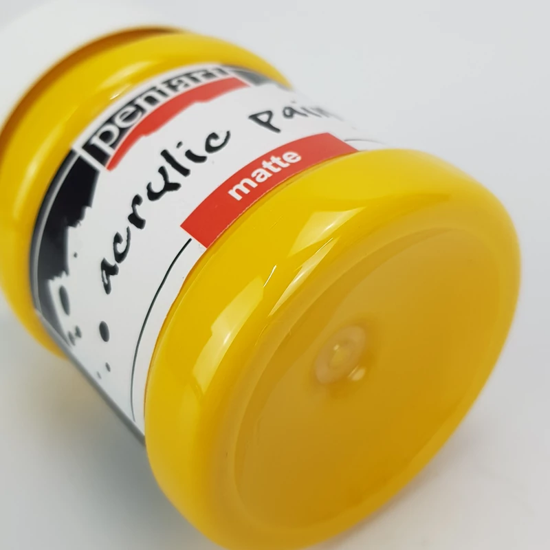 Matt akrilfesték 230ml napsárga