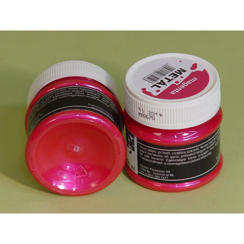 Metál akrilfesték - magenta 50ml