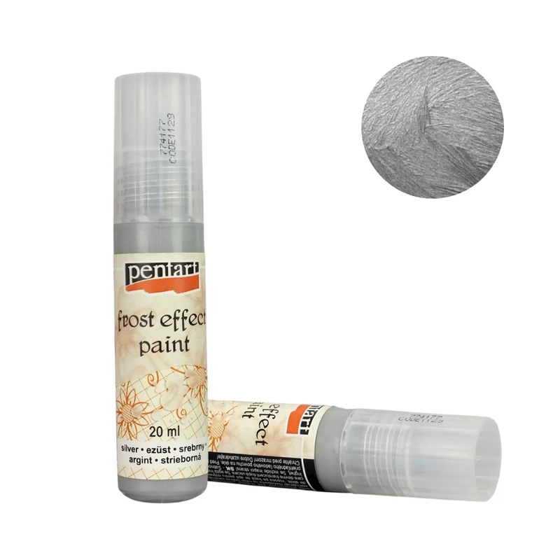 PC Szatináló festék 20ml- ezüst